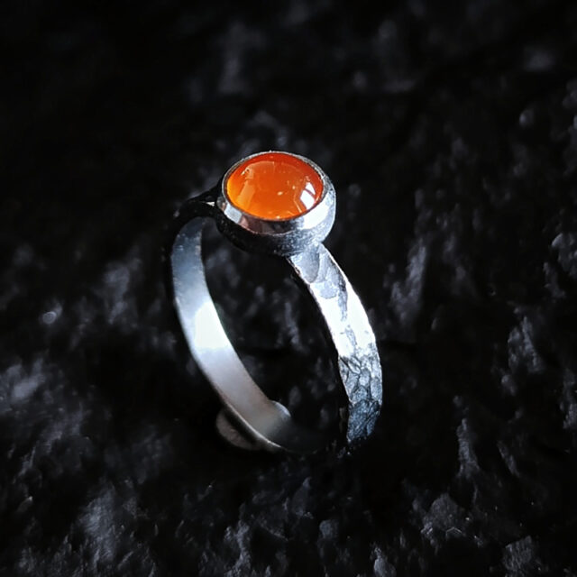 Anillo Ágata Cornalina